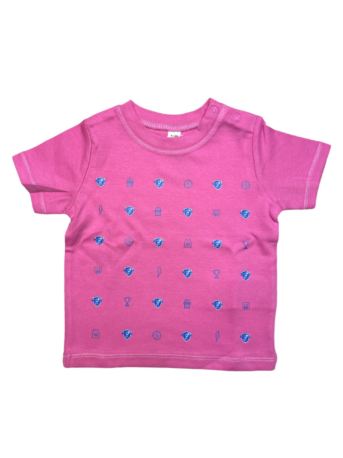 DINAMO SASSARI T-SHIRT NEONATO PATTERN