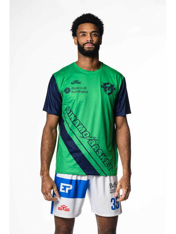 DINAMO SASSARI T-SHIRT TEMPO LIBERO 2024-25